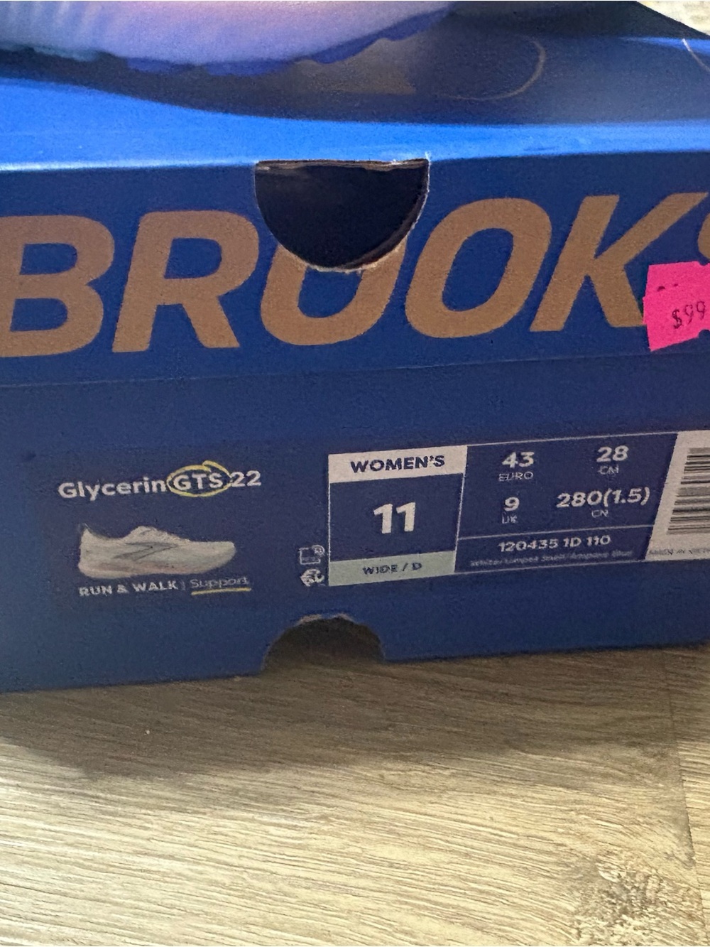 Brooks Glycerin GTS 22 women’s 11 Wide Width - Picture 5 of 5